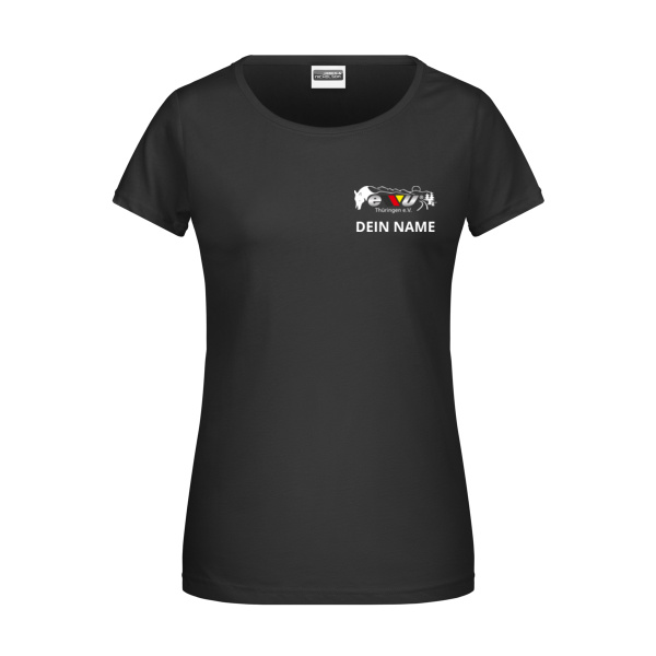 Brustdruck - Ladies' Basic-T Miniaturansicht