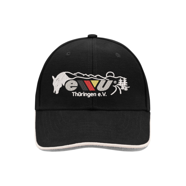 Front Stick - 6 Panel Double Sandwich Cap Miniaturansicht