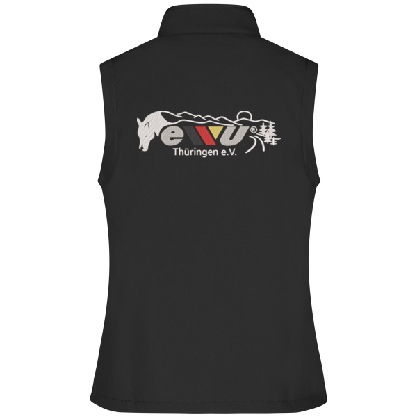 Rückenstick - Ladies' Promo Softshell Vest Miniaturansicht