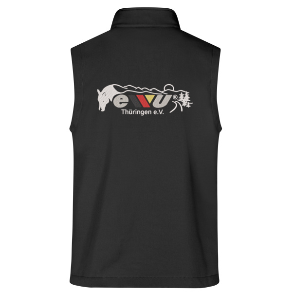 Rückenstick - Men's Promo Softshell Vest Miniaturansicht