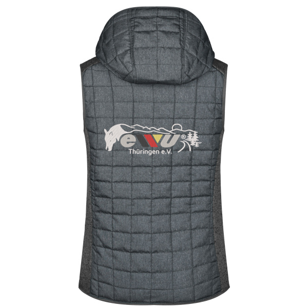 Rückenstick - Ladies' Knitted Hybrid Vest Miniaturansicht